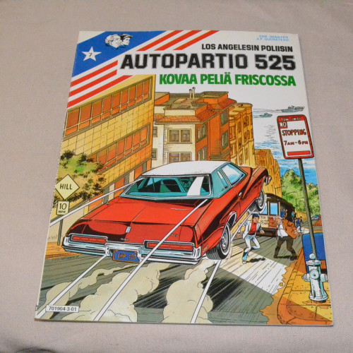 Autopartio 525 nro 07 Kovaa peliä Friscossa